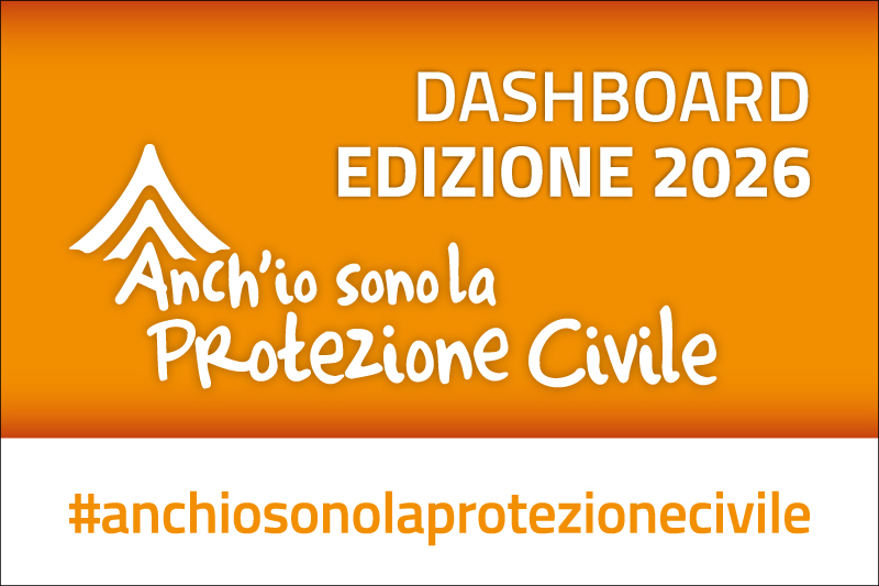 Dashboard “Anch’io sono la Protezione Civile” 2026